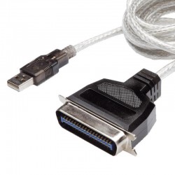 CONVERSOR USB A PARALELO       CENTRONIC MACHO