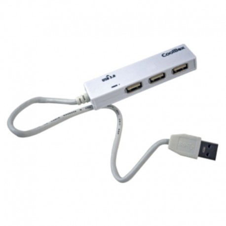 HUB 4 PTOS USB 3.0 COOLBOX     (1 X USB 3.0 y 3 X USB 2.0)