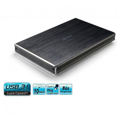 CAJA 2.5 USB 3.1 GEN2 TYPEC   HDD/SSD HASTA 10GB/s