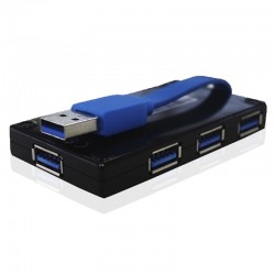 HUB 4 PTOS USB 3.0 APPROX NEGR O