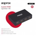 SPLITTER 4 PTOS HDMI 4K APPROX