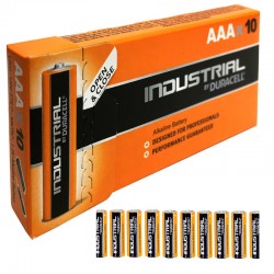PILAS AAA 10 UNDS DURACELL IND USTRIAL
