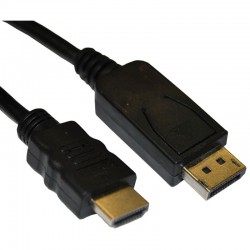 CABLE DISPLAY PORT A HDMI 3 M