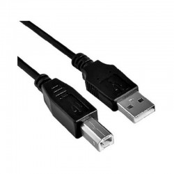 CABLE USB 2.0  1.8M NEGRO