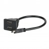 CABLE HDMI HUB 1M A 2H 0.20M